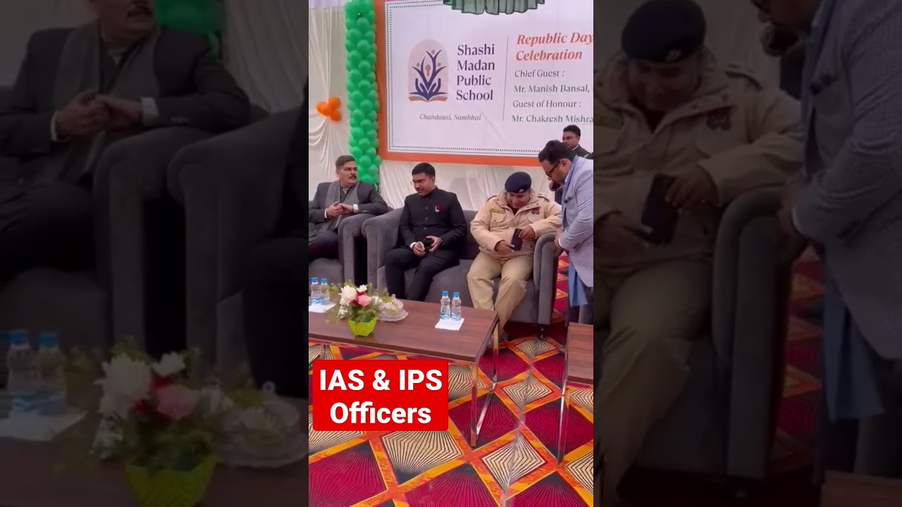 IAS Manish Bansal & IPS Chakresh Mishra Video || #ipsofficer