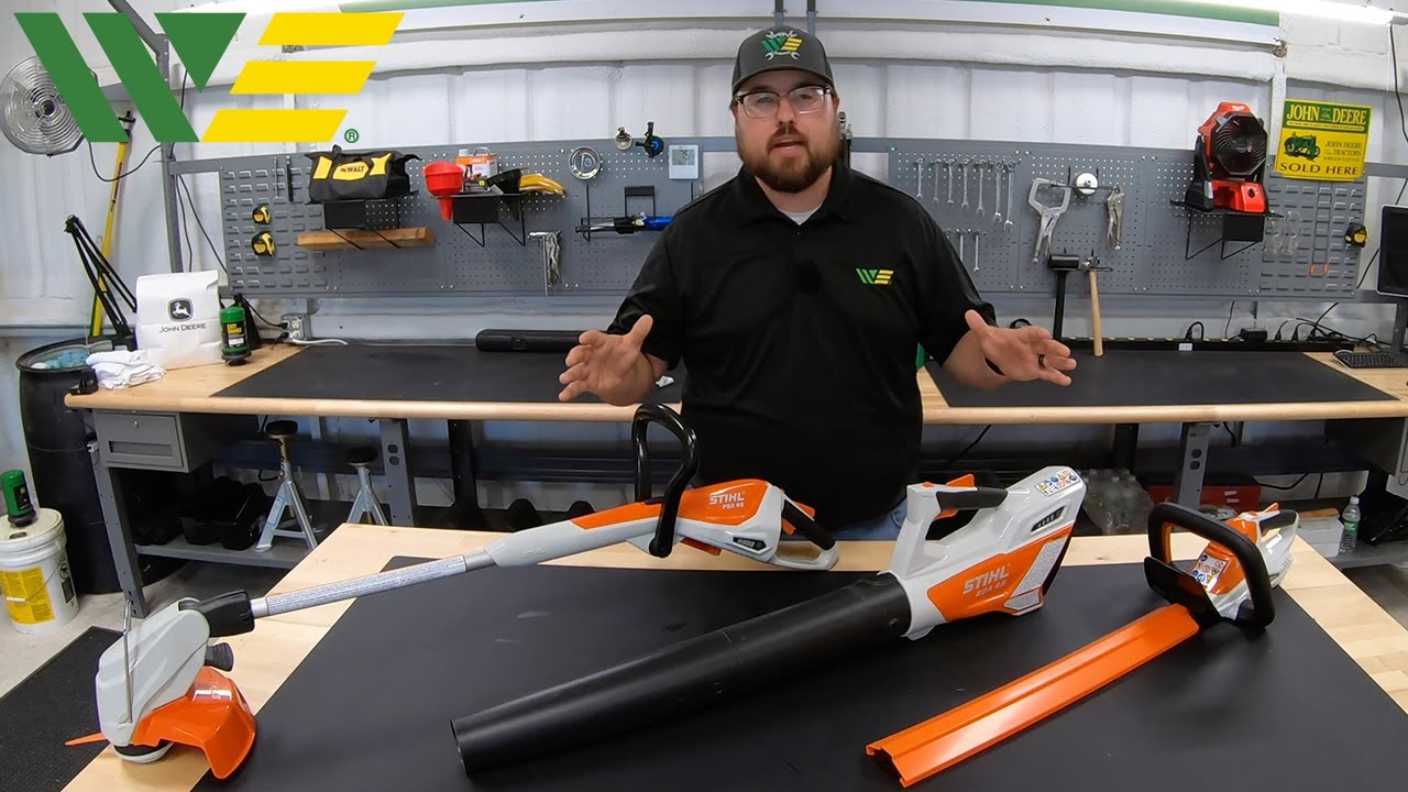 Стоит ли покупать сорнякоуборочную машину, воздуходувку и кусторез Stihl серии AI Battery? | Полный обзор модельного ряда