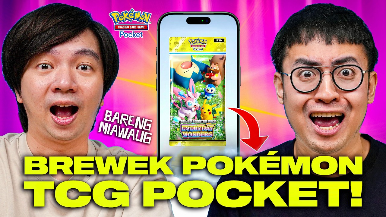 BREWEK POK&Eacute;MON TCG POCKET BARENG ​MIAWAUG! 