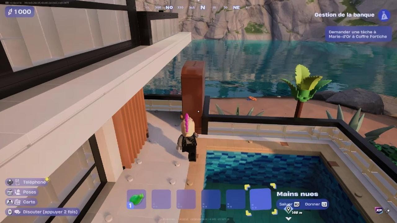 Je joue à brick life sur fortnite.