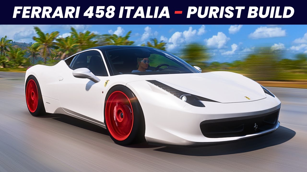 Forza Horizon 5 - 2009 Ferrari 458 Italia, S1-Class Purist Build & Racing
