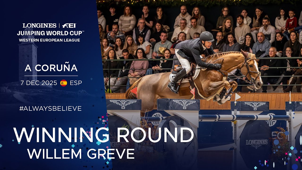Willem with another win 🏆🤩 | Longines FEI Jumping World Cup A Coru&ntilde;a 2025