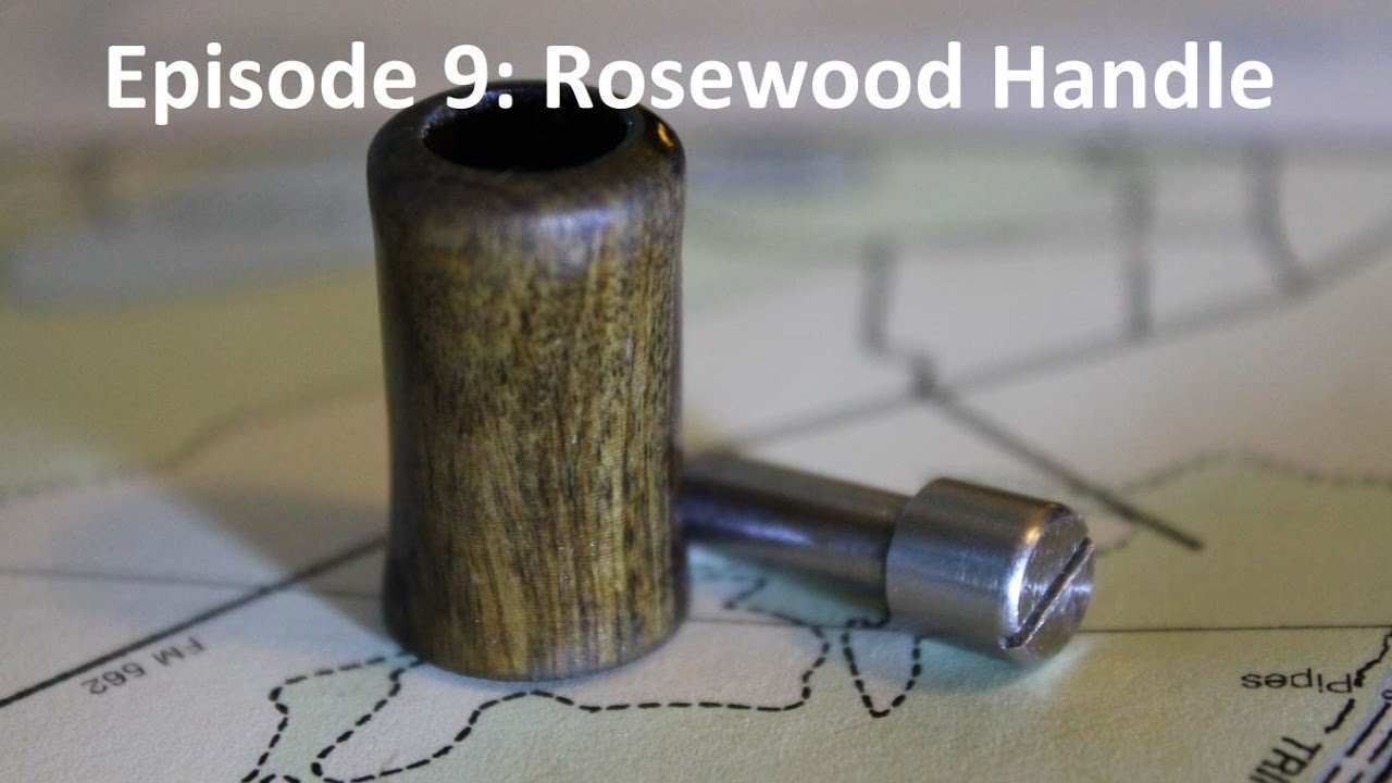 Homemade Fly Reel Ep. 9: Rosewood Handle