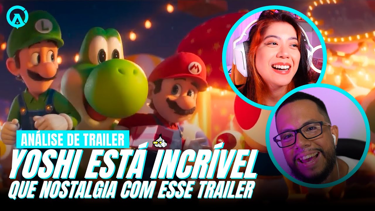 REACT MARIO GALAXY FEAT. @HIEEEALYSSA | GUSTAVO CABEÇALHO