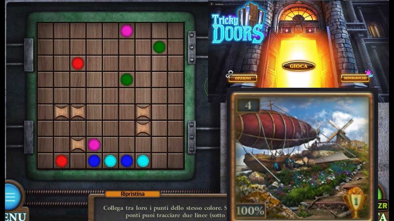 TRICKY DOORS - ISOLE FLUTTUANTI - LIVELLO 4 - FLOATING ISLANDS - WALKTHROUGH - SWITCH