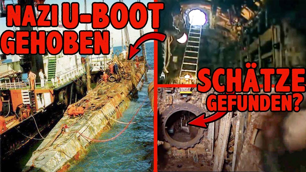 Deutsches Uboot ENTDECKT und GEHOBEN Gold und Schätze an Bord Geheimnis Uboot KlappspatenTV