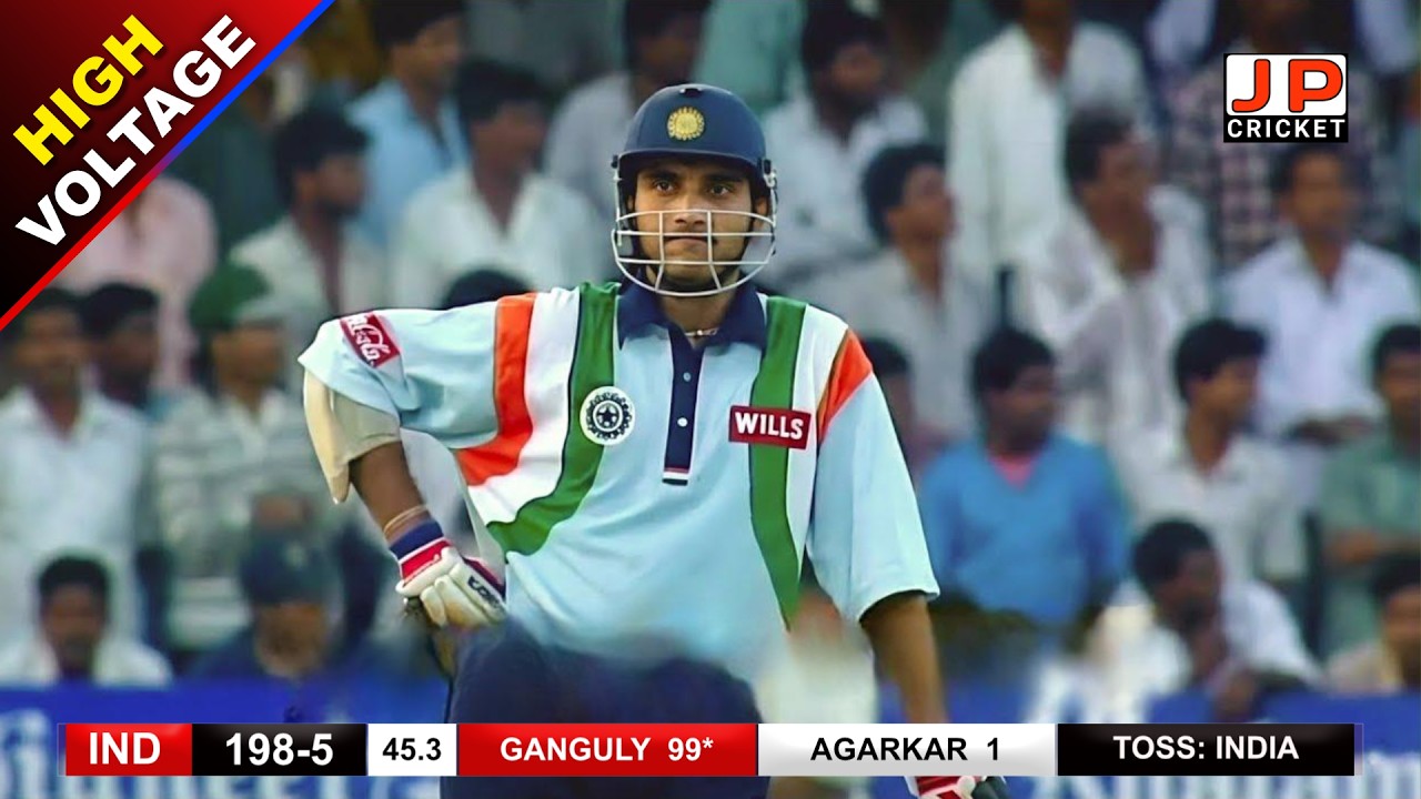 Golden Era Cricket | India Vs New Zealand match | Ganguly's Magical Inning against NZ