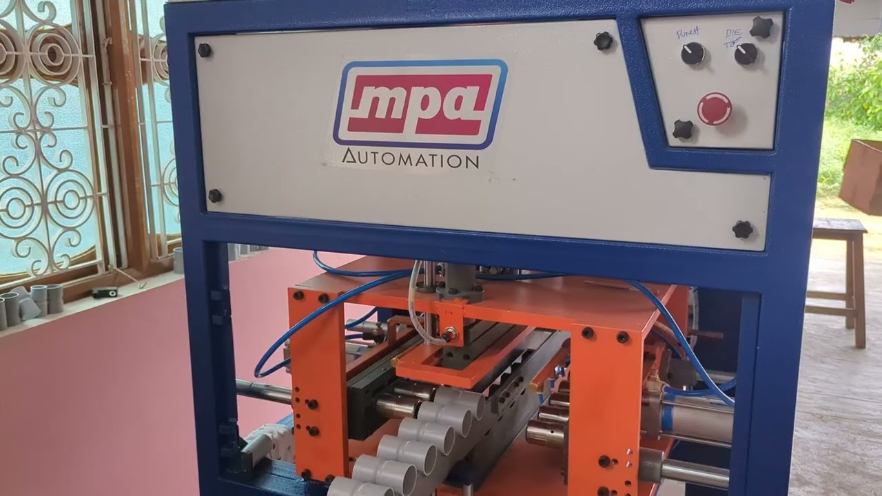 pvc  automatic coupler 6 cavity machine 32mm, 40mm ,and 50mm