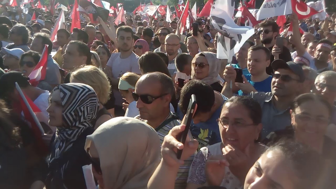 Vay vay kimler gelmiş 27.06.2019 Mazbata mitingi