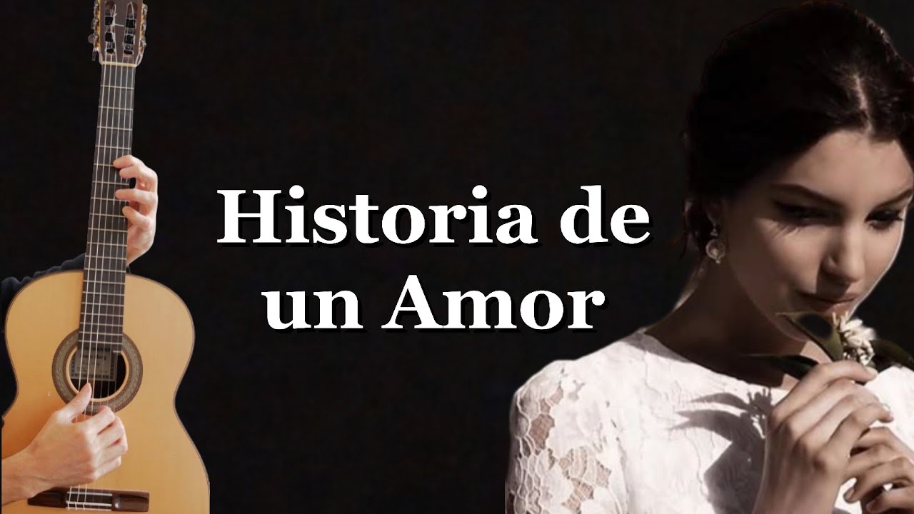 Historia de un amor (C.E. Almaran), Guitar arrangement, tutorial, sheet and tab
