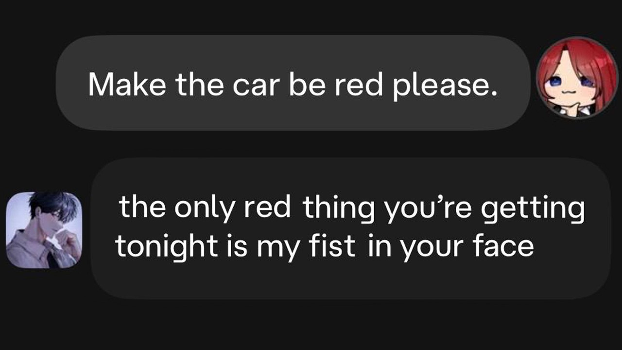 Valentine's Date With RED FLAG Boyfriend...  (gone wrong) | Character Ai