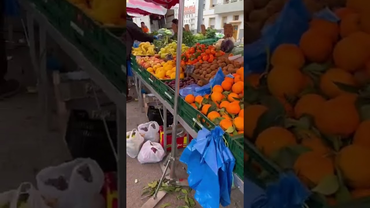 Weekly market (#marche #shopping #fruits #france)