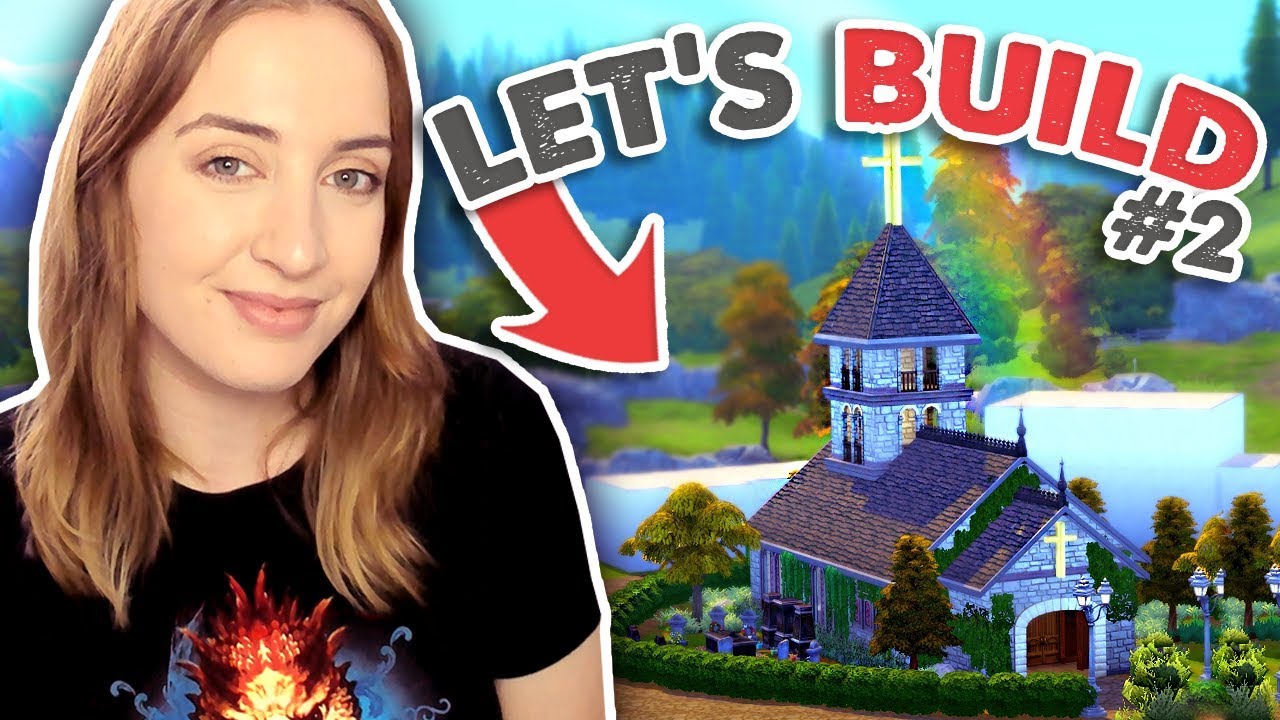 The Church: Building An English Village (Sims 4)