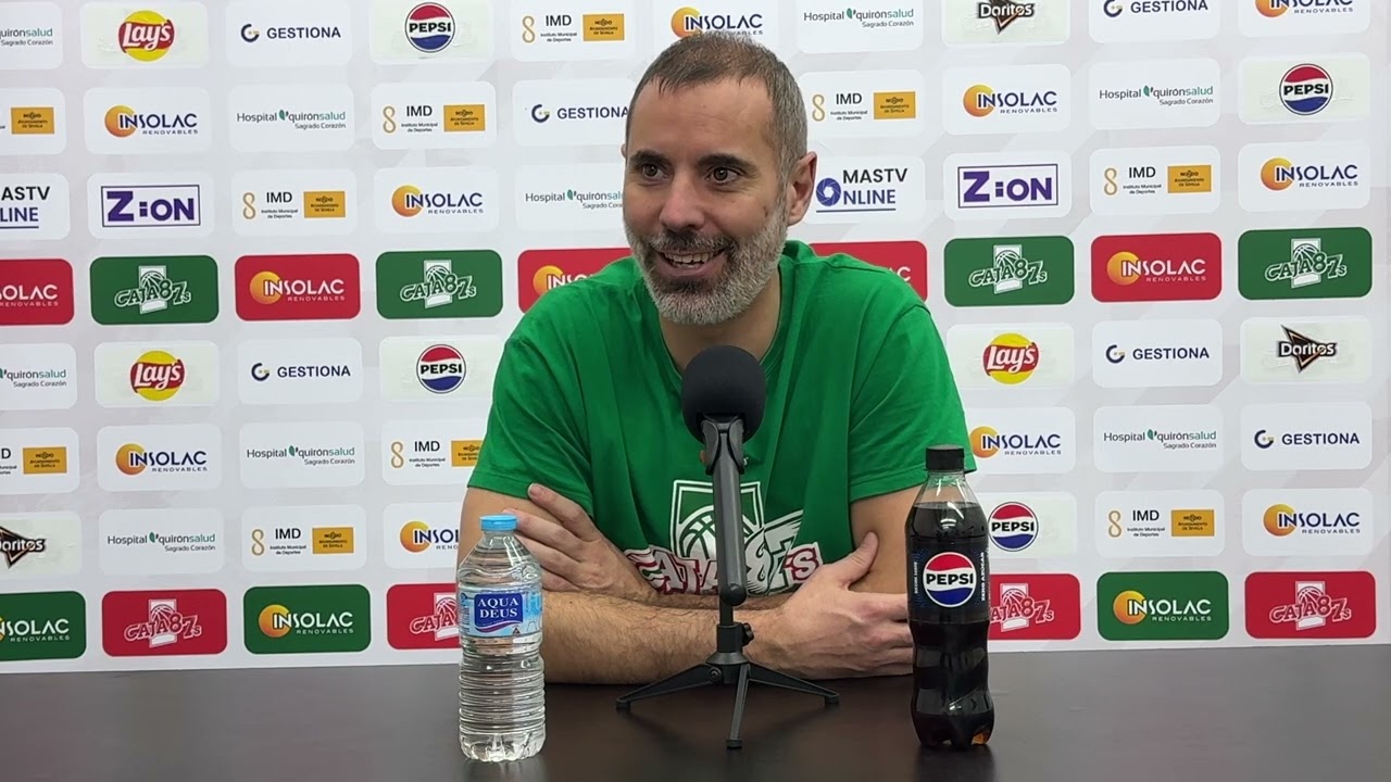 Rueda de prensa Adrià Alonso posterior al partido ante CB Clavijo (18/01/26)