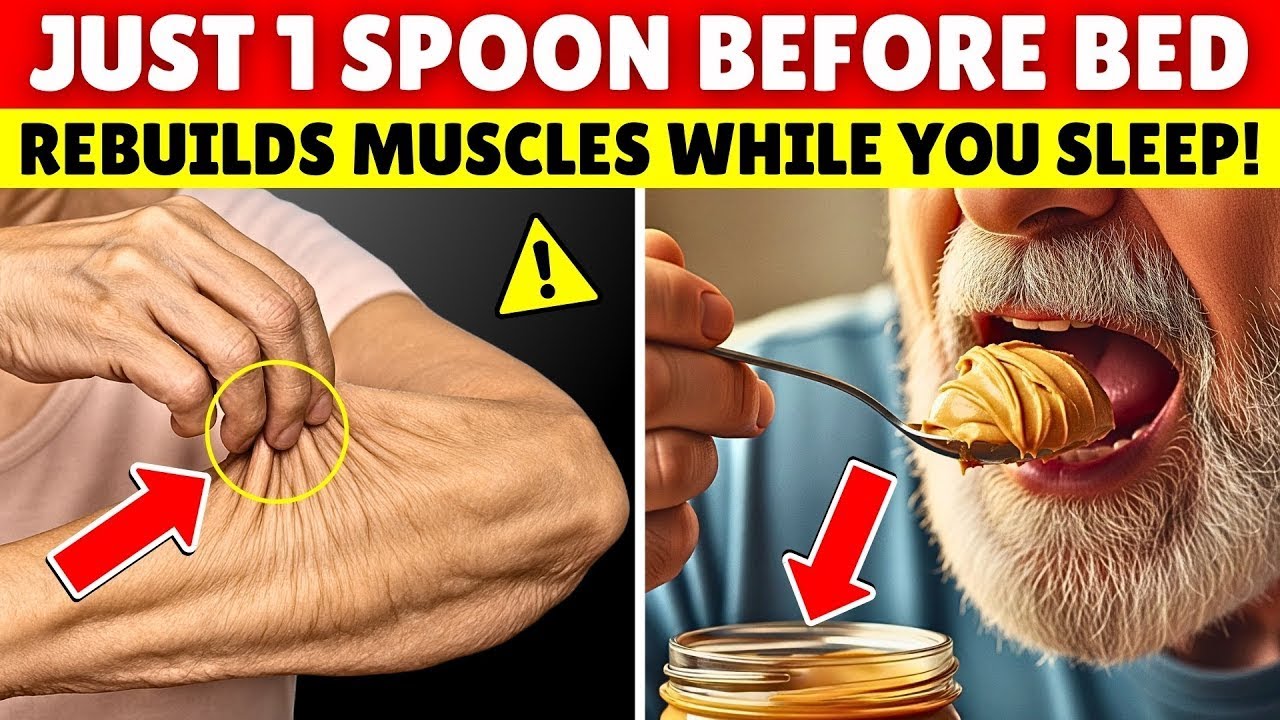 SENIORS, Eat THIS Before Bed or Your Muscles Will Keep Disappearing