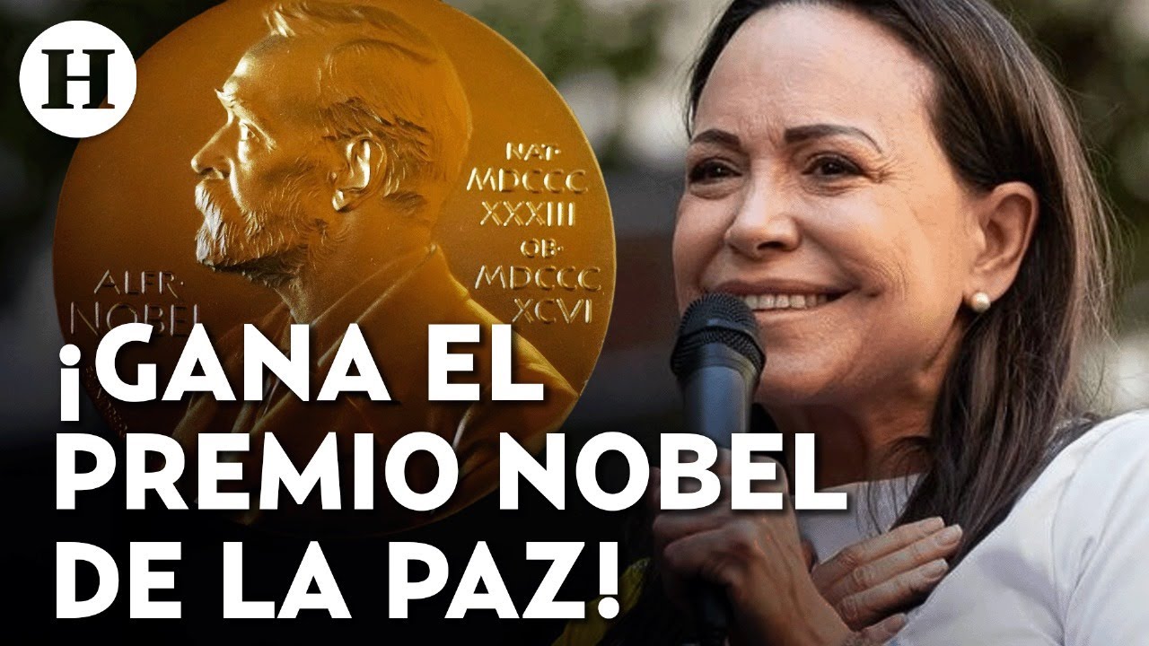 &iquest;Un mensaje para Maduro? La opositora venezolana Mar&iacute;a Corina Machado gana el Premio Nobel de la Paz