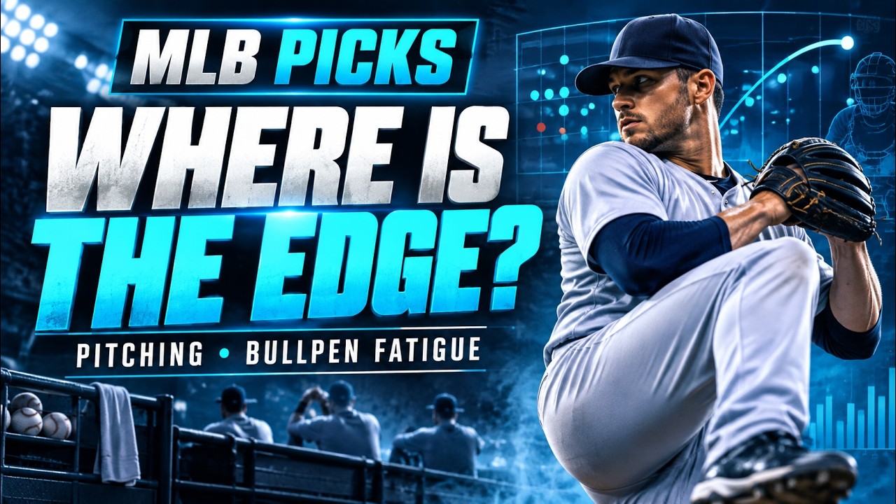 MLB Picks | Pitching Matchups and Bullpen Fatigue: Where Is the Edge? #mlbpicks