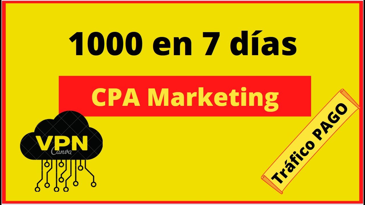 1000 en 24 horas con un NUEVO Método de Marketing CPA {para principiantes 😧}