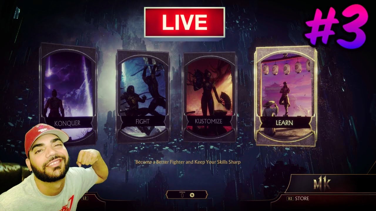 MORTAL KOMBAT STORY MODE KONTINUED! Walkthrough Gameplay on PS4 LIVE