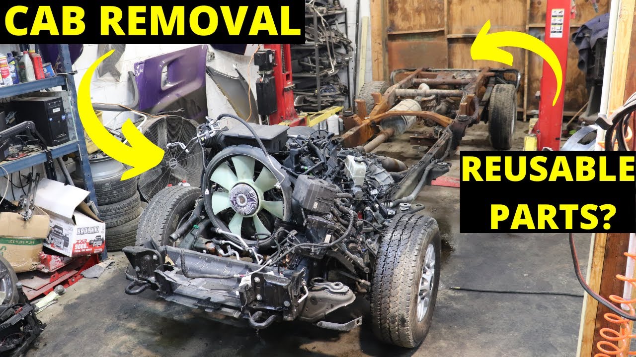 BURNT 2021 SILVERADO 2500 CAB/BED REMOVAL INTERIOR CLEAN UP PART 3