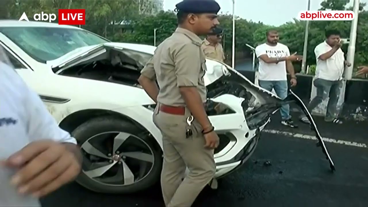 Ahmedabad Accident: इसी जगुआर ने ले ली 9 लोगों की जान, जानिए कैसे हुआ हादसा ? | iskcon bridge | ABP