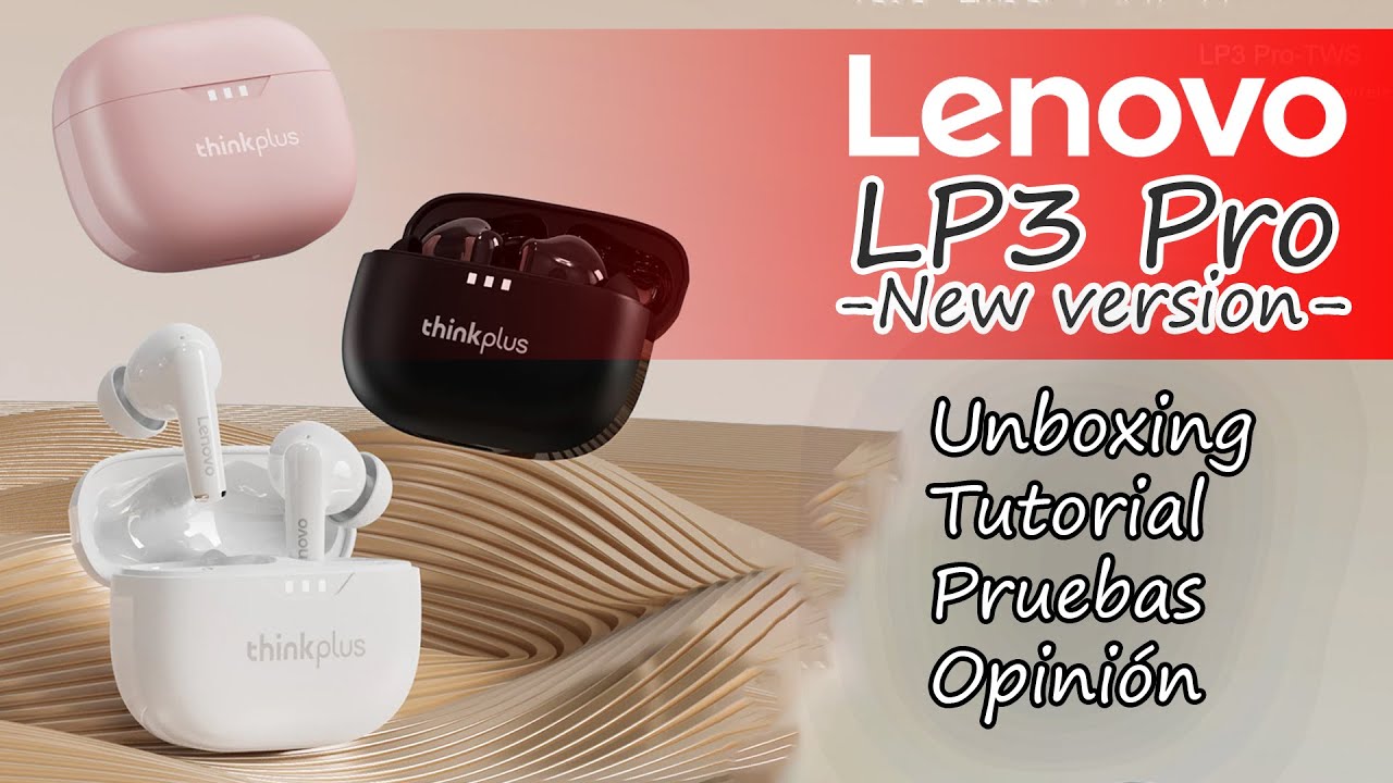 Lenovo LP3 Pro -New versión-: Menos puede ser más