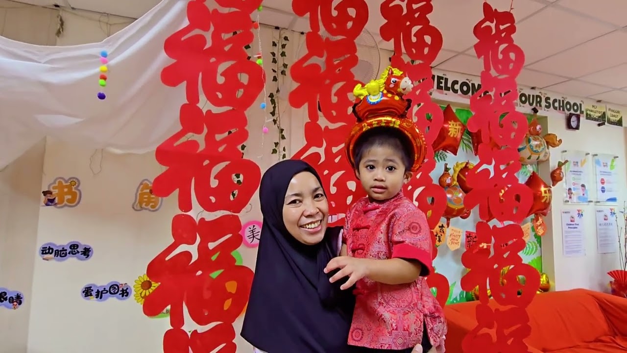 25 Feb 2026: CNY Celebration in his school