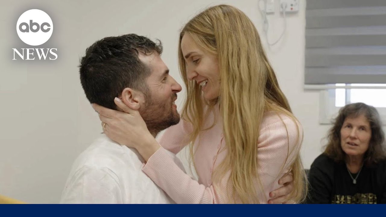 Father of Israeli-American hostage describes reuniting with his son