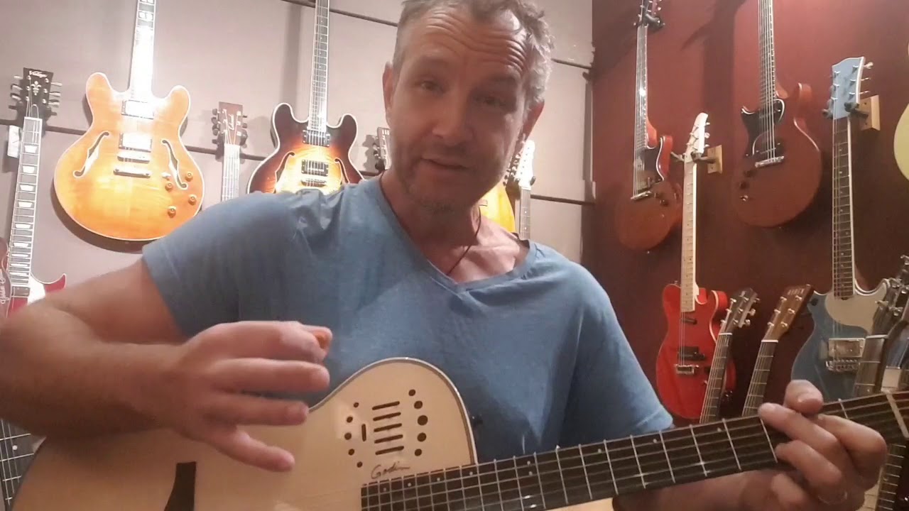 Godin Multiac Steel Duet Ambiance - The Ultimate Electro Acoustic For Stage & Recording