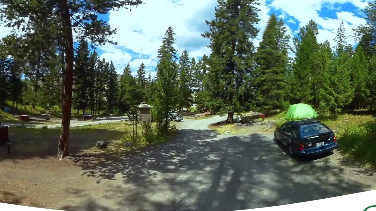 Tower Fall Campground Yellowstone National Park 360VR 4K Virtual Reality Tour