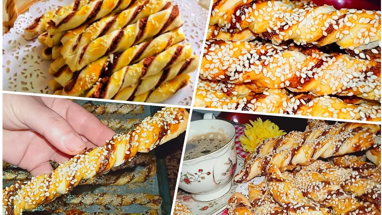 ب2 كيسان دقيق دواز اتاي او قهوة بدون بيض ولا حليب ولا زبدة حضري كمية مناسبة بمذاق واعر 😍👌