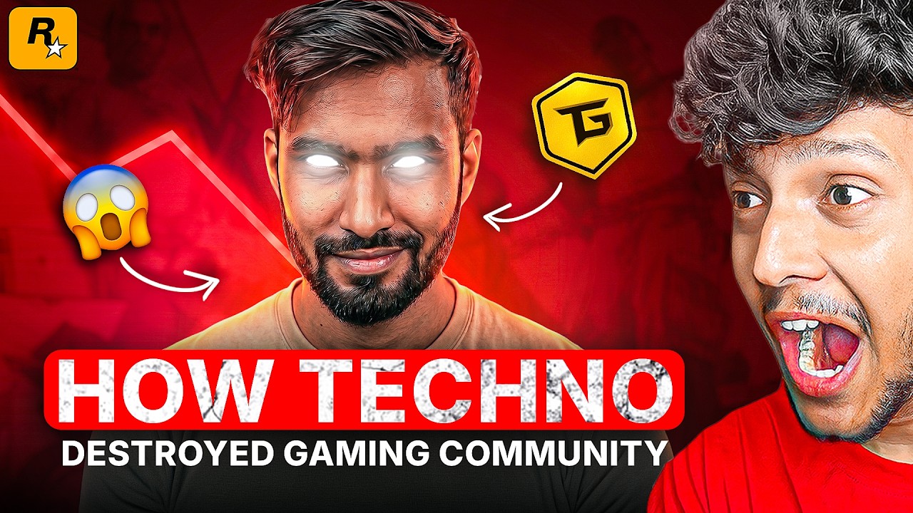 How TECHNO GAMERZ Destroyed GTA 5 COMMUNITY!😱&hellip;. (Dark Reality)