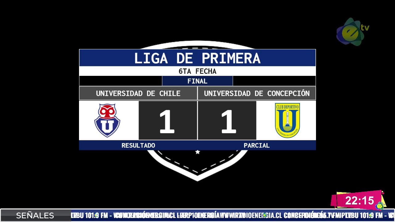 🔴EN VIVO | UNIVERSIDAD DE CHILE VS UNIVERSIDAD DE CONCEPCIÓN | FECHA 6 | LIGA DE PRIMERA | CHILE