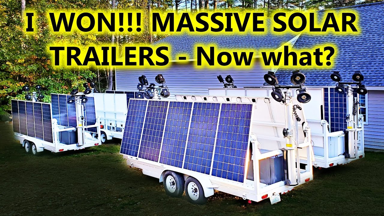 DC Solar Trailer Auction Process - How did we make out? Deal or no deal?
