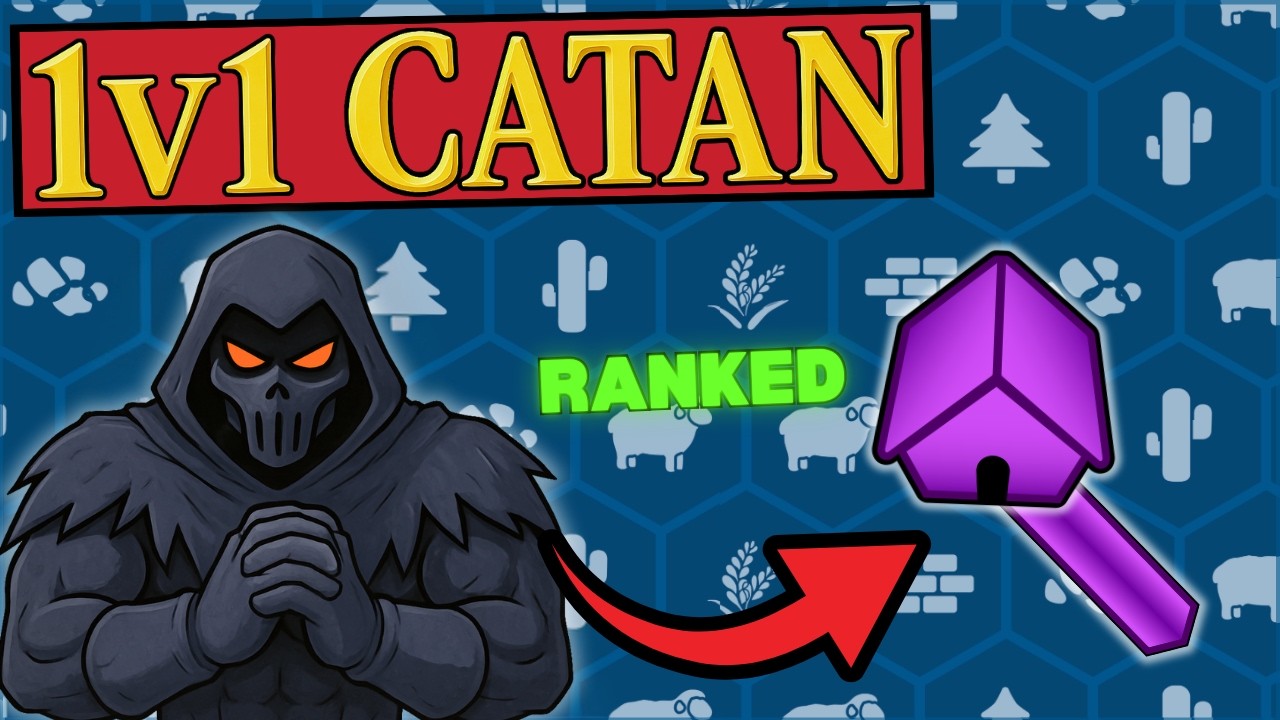 1v1 CATAN - Importance Of Starting Roads!!