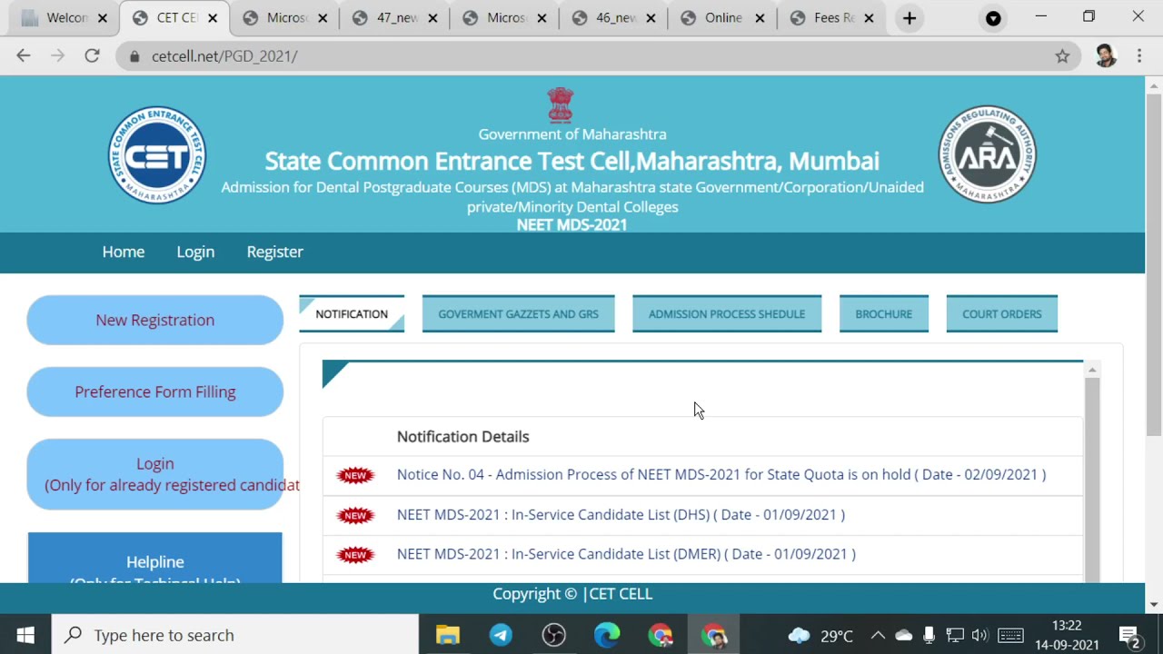 MDS/Post Graduation in Dental Surgery(After BDS)-Govt./Pvt. Colleges,their fees, seats, cut-off etc.