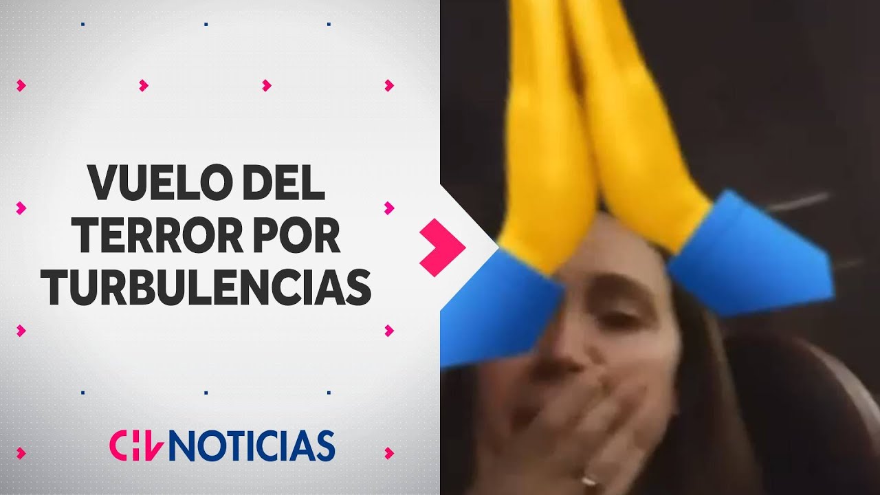 VUELO DEL TERROR | Impactantes videos de las TURBULENCIAS sufridas en vuelo Latam Santiago-Asunción
