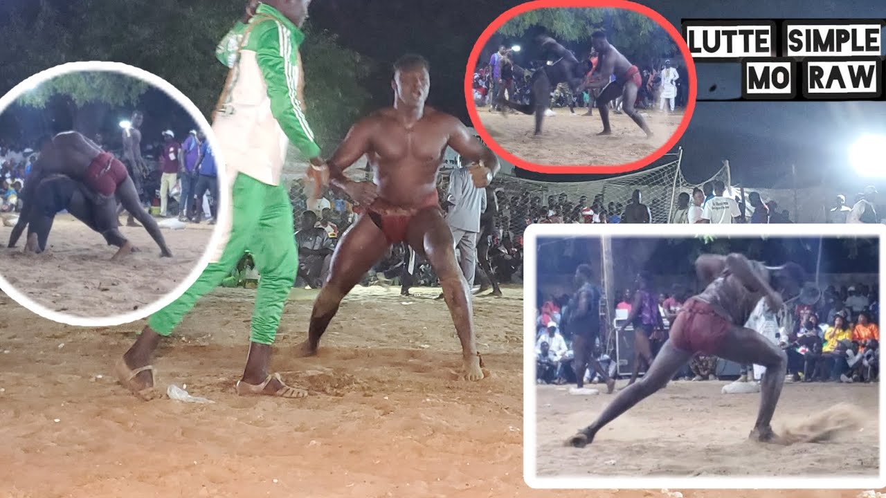 SPECIAL BROSS combat plus ambiance le soir 10 janvier 2024 à NDIANDIAYE FATICK