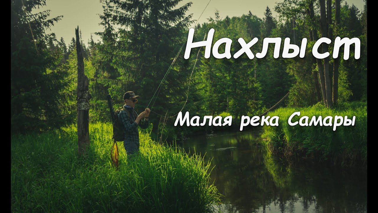 Голавль на Нахлыст! Малая река Самарской области!