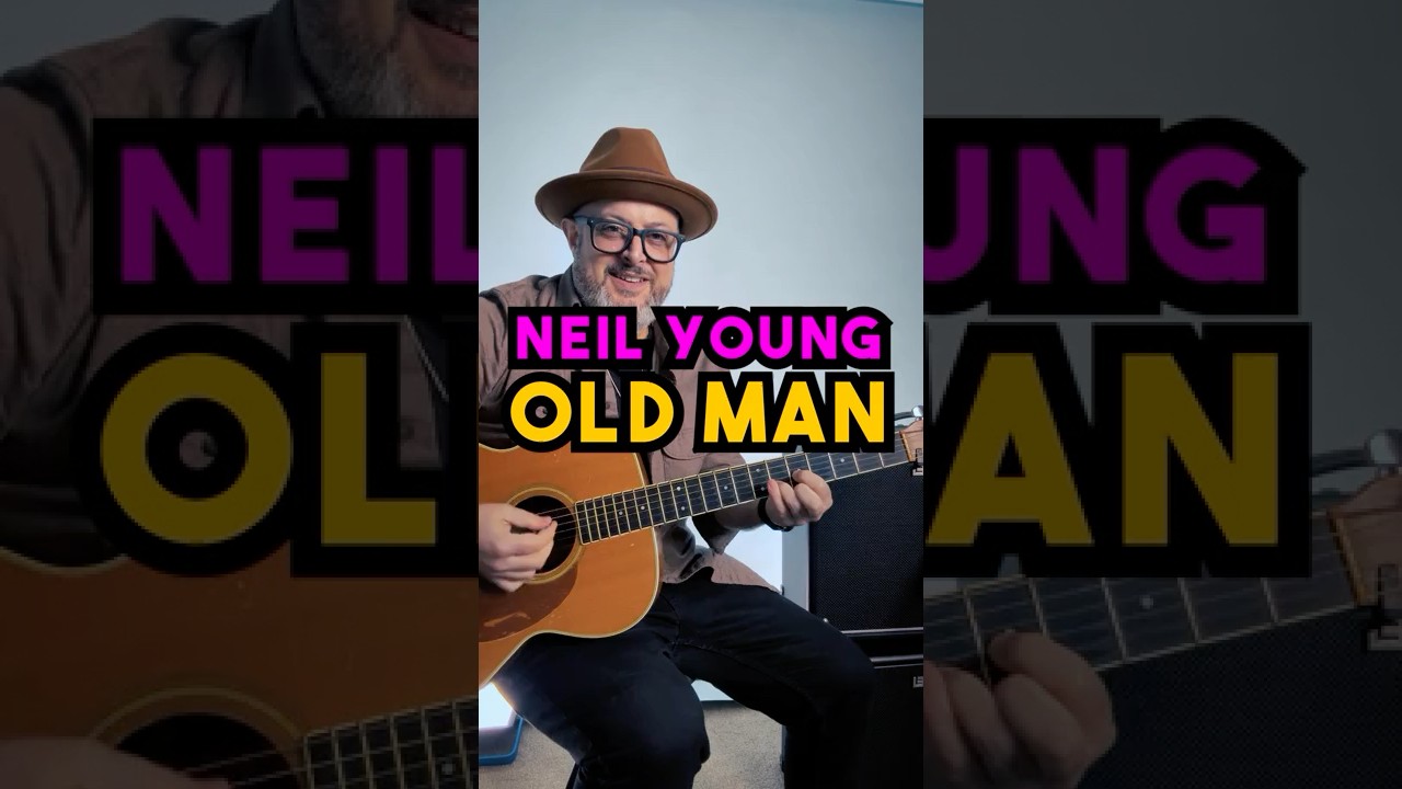 Выучите &laquo;OLD MAN&raquo; Нила Янга на гитаре... БЫСТРО