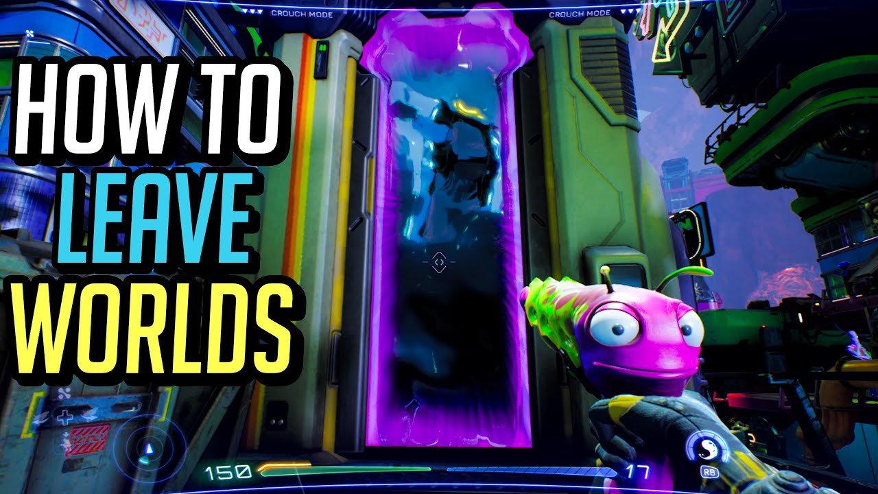 High on Life How to Leave a Planet/World (Warp Home)