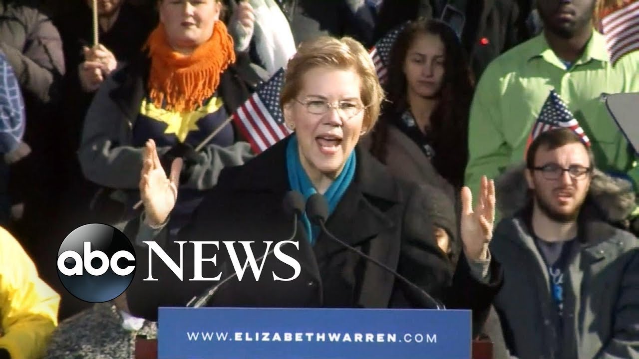 Sen. Elizabeth Warren officially announces 2020 presidential bid