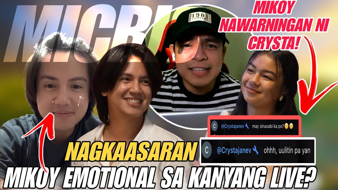 ISA SA PINAKASAYANG LIVE NI MIKOY! EMOTIONAL/NAGKAASARAN! CRYSTA NAGWARNING KAY MIKOY?