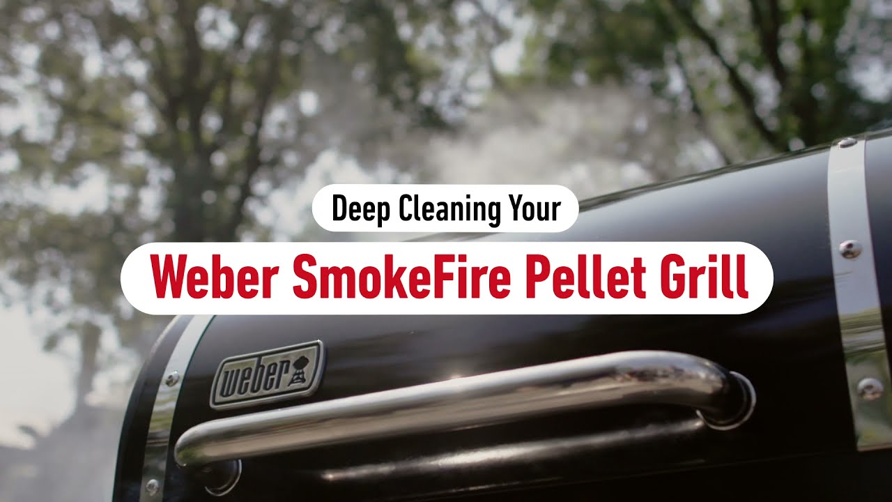 How To Deep Clean Your SmokeFire Grill | Weber Grills