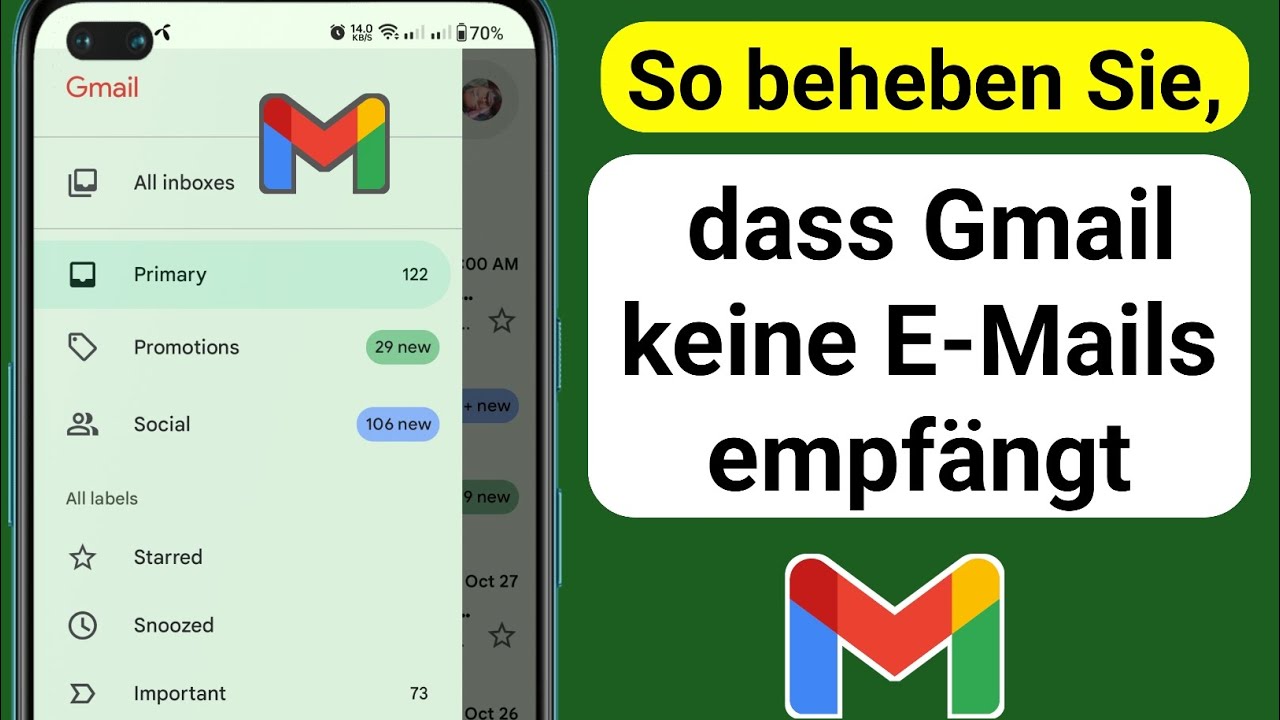 So beheben Sie, dass Gmail keine E-Mails empfängt | Auf Gmail können keine E-Mails empfangen werden