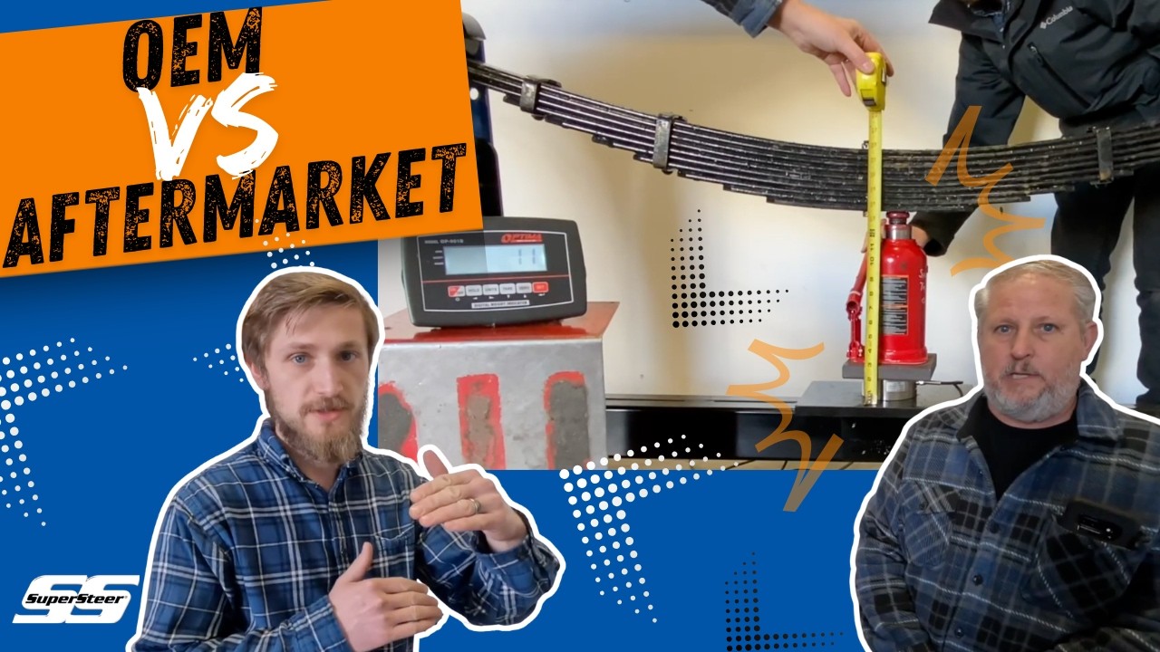 Leaf Spring Testing Explained- OEM vs Aftermarket for a Ford F53 Motorhomes.