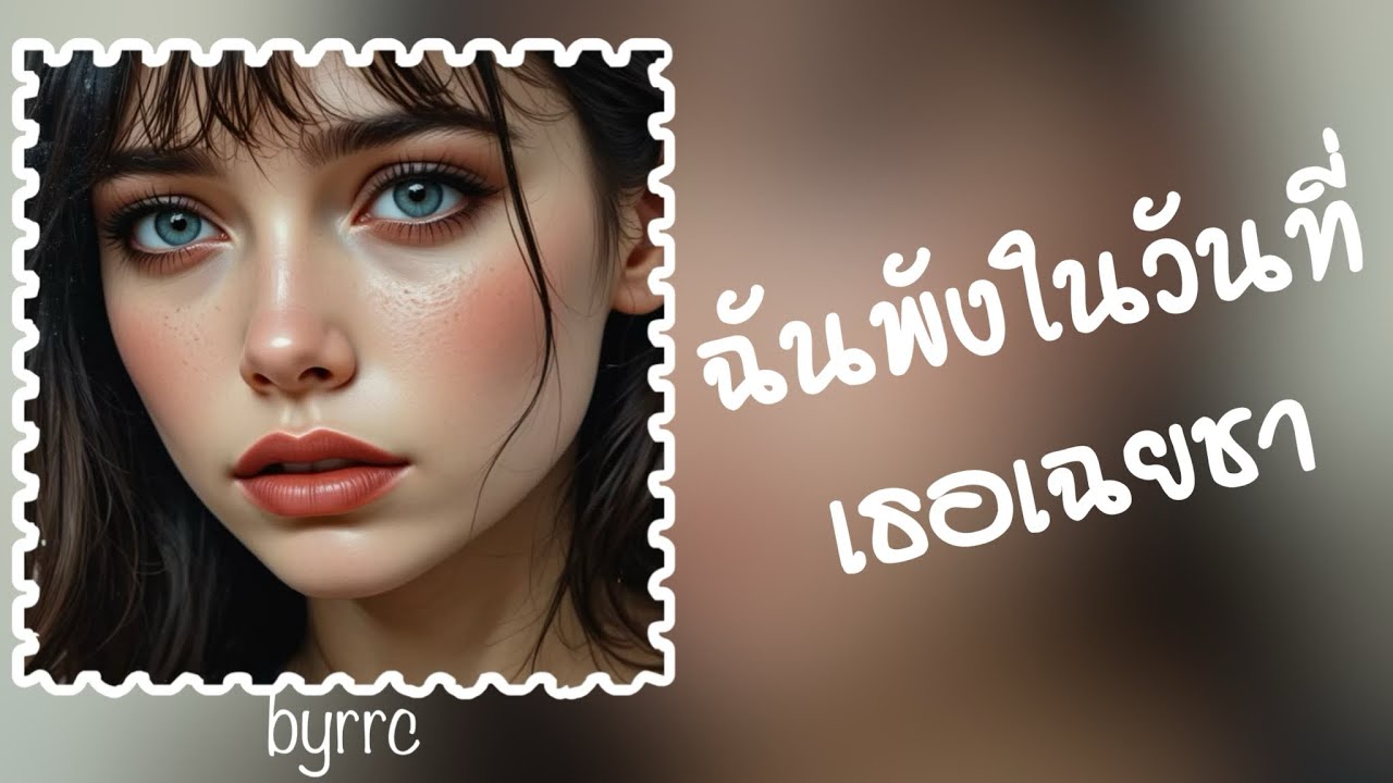 [Lyrics] ฉันพังในวันที่เธอเฉยชา- ความเศร้าที่ฟังแล้วใจเงียบ💔| byrrc 