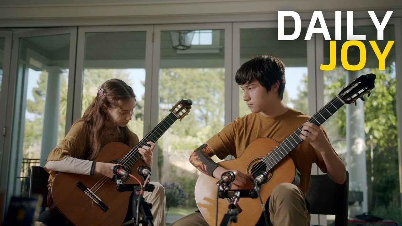 Davisson Duo Performs Jongo by Paulo Bellinati | From the Top | Daily Joy