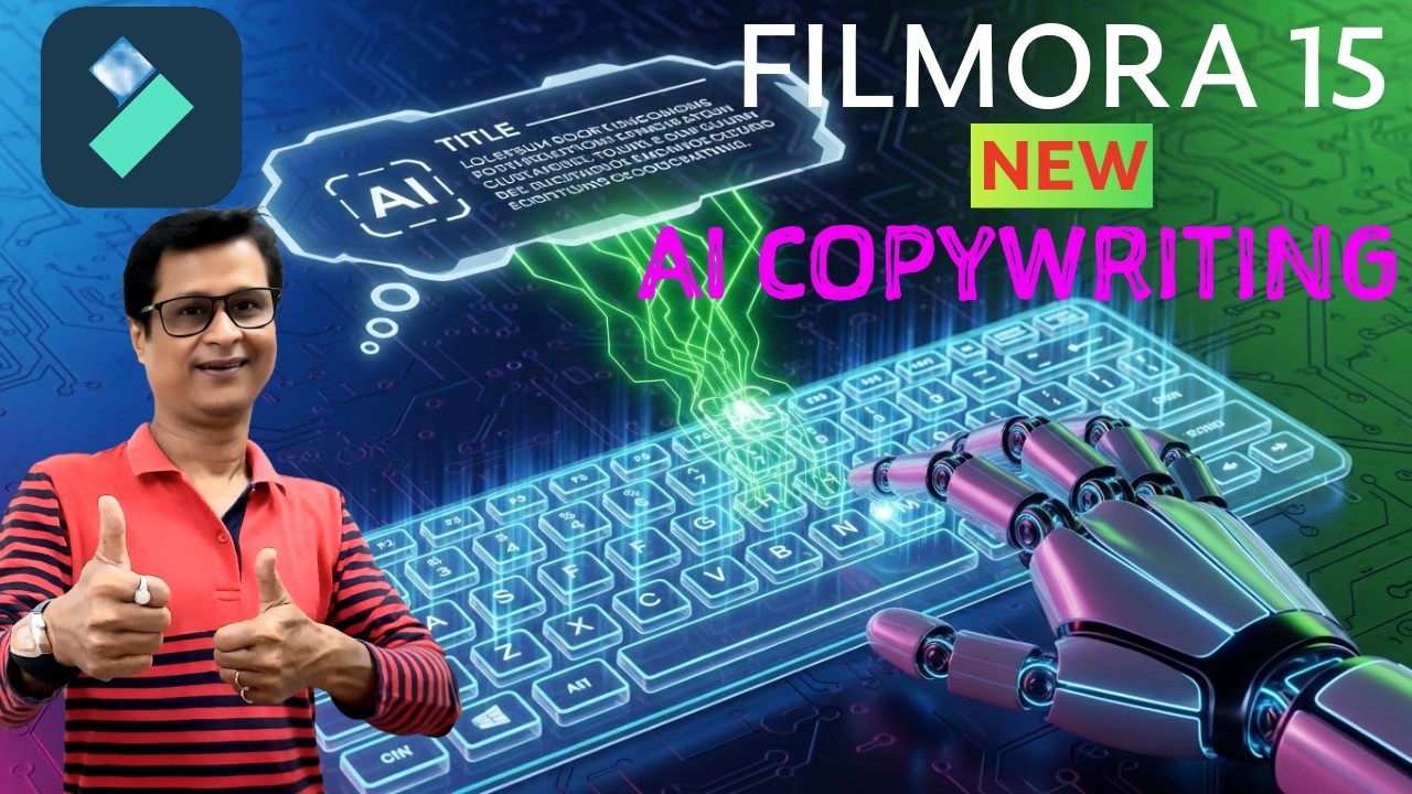 Filmora 15 New Ai Copywriting | Generate Video Idea-Video Script-Video Title & Description