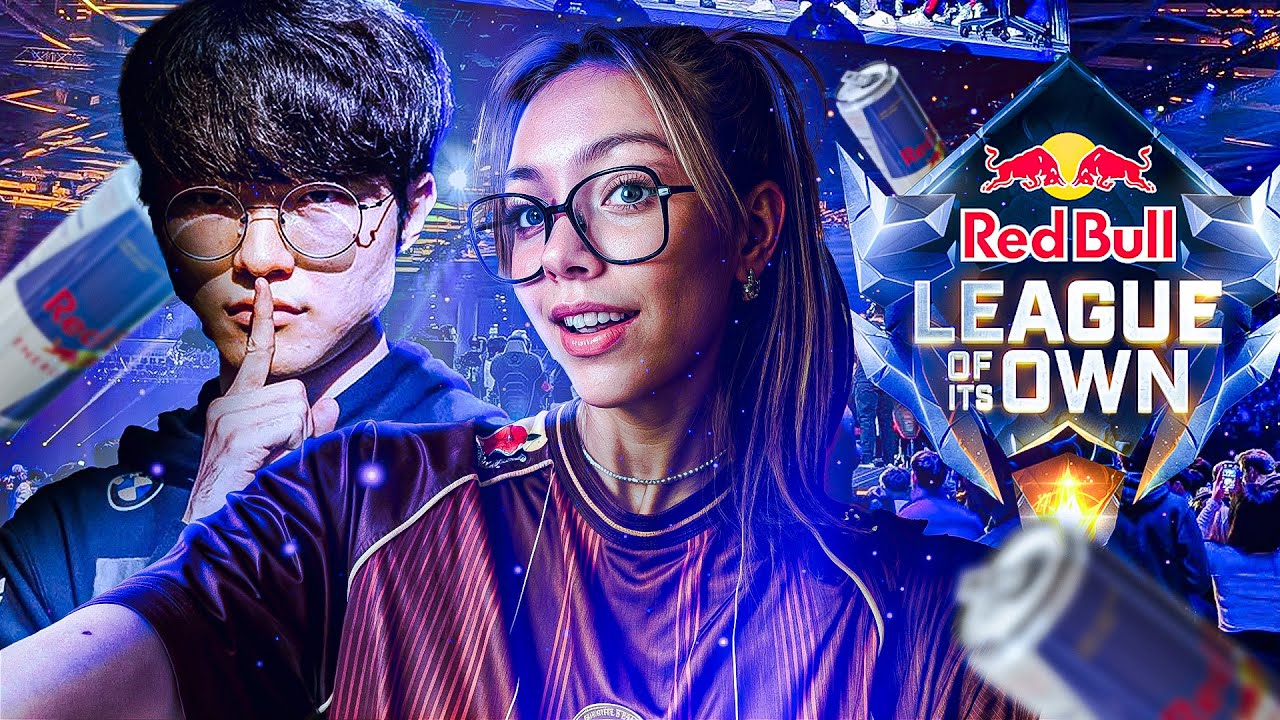 VLOG RED BULL LEAGUE OF ITS OWN (J'ai touché FAKER 😱) - @RedBullCheckpoint